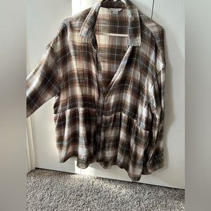 Size Medium American Eagle Flannel Shirt